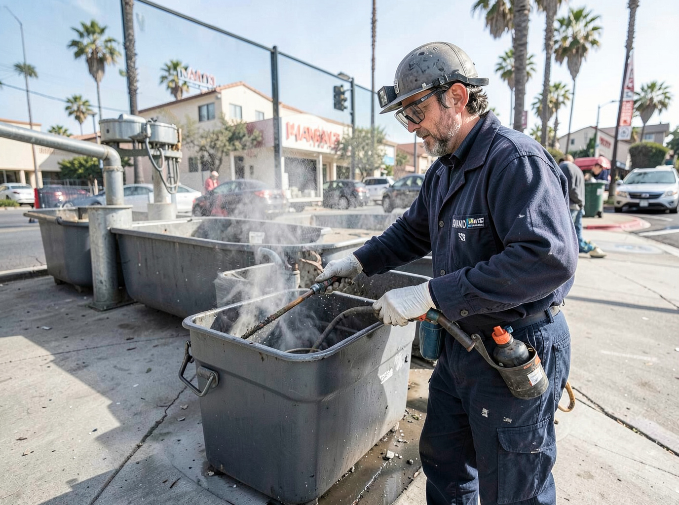 Grease Trap Cleaning in Anaheim, CA