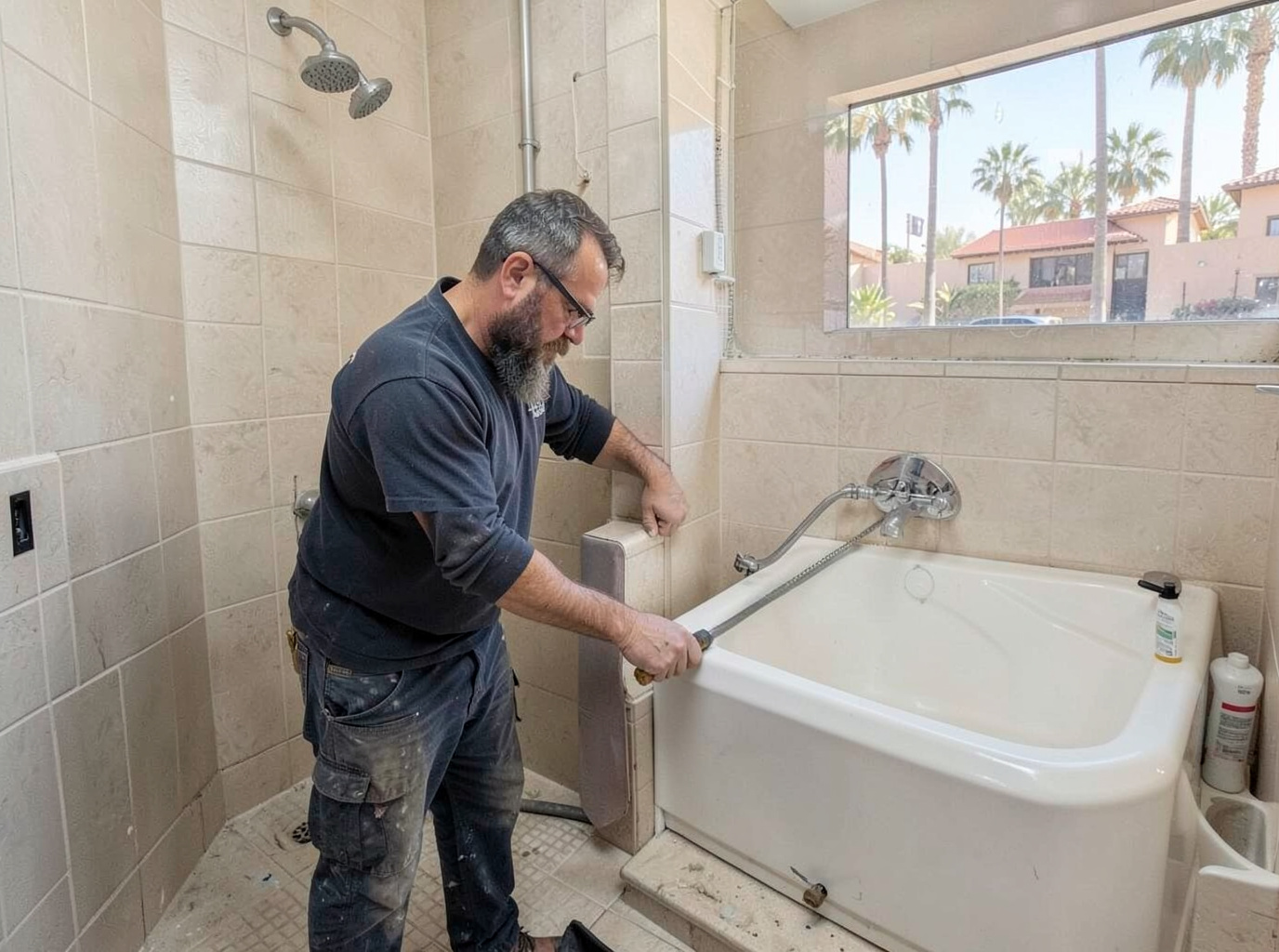 Shower and Bathtub Repair in Anaheim, CA